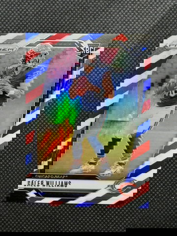 2024 Prizm NFL Caleb Williams Rookie RC Red White and Blue Prizm