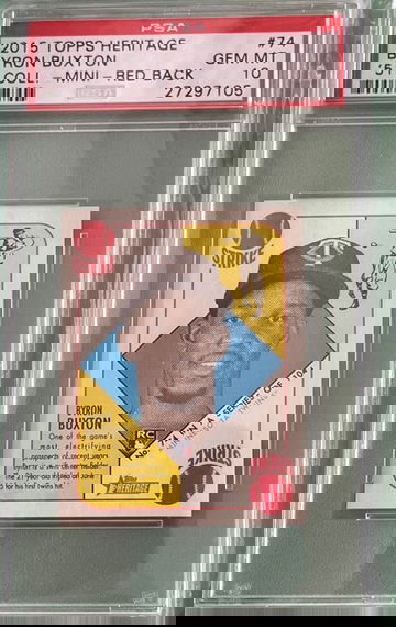 2015 Topps Heritage BYRON BUXTON 1951 Collection Mini PSA 10