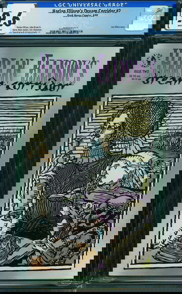 HARLAN ELLISON'S DREAM CORRIDOR #2, CGC 9.6 NM+