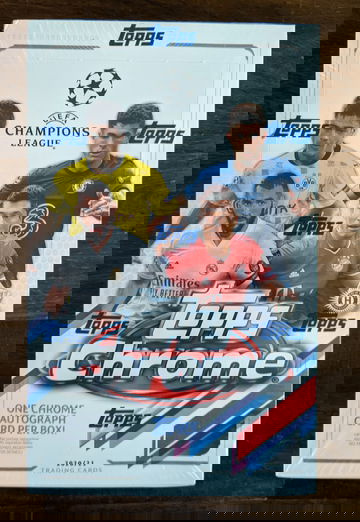 2020-21 Topps Chrome UCL Hobby Box
