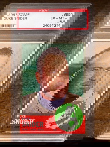 1963 Topps Duke Snider #550 PSA 6.5