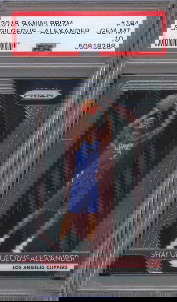 2018 Prizm Shai Gilgeous-Alexander RC PSA 10