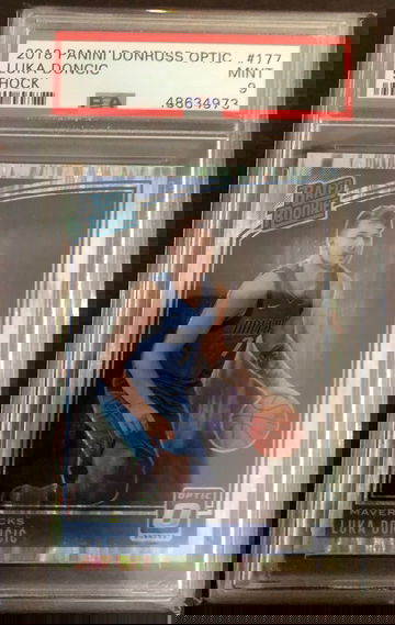 Luka Doncic Optic Shock PSA 9 Rc Rookie