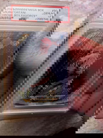 2018 BOWMAN MEGA BOX SHOHEI OHTANI CHROME ROY FAVORITES