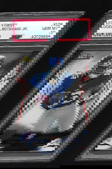 2014 Finest Odell Beckham Jr PSA 10