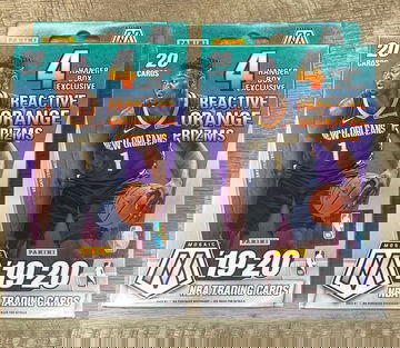 2019-2020 Mosaic Hanger Basketball Boxes - Lot of 2