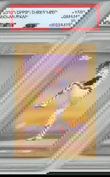 2010 TOPPS TURKEY RED #TR3 NOLAN RYAN CARD CALIFORNIA ANGELS PSA 10 LOW POP