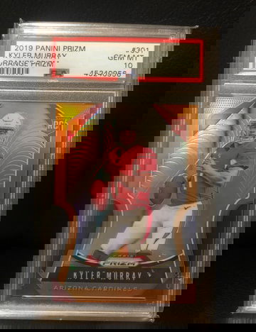 2019 panini prizm Kyler Murray Orange Prizm