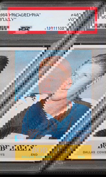 1964 Philadelphia Bob Lilly #48 PSA 3