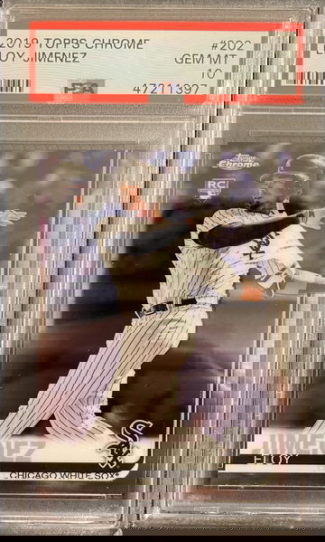 2019 Topps Chrome Eloy Jimenez #202 PSA 10 GEM MINT