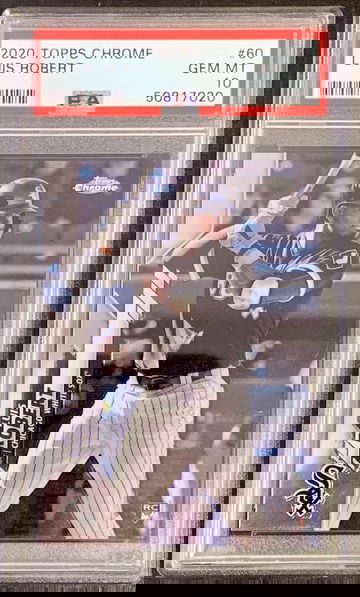 2020 Topps Chrome Luis Robert PSA 10 Gem-Mint