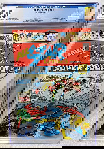 All-Star Comics #58 (1976) CGC 9.0 - 1st Power Girl Kara Zor-L DC Comics Key