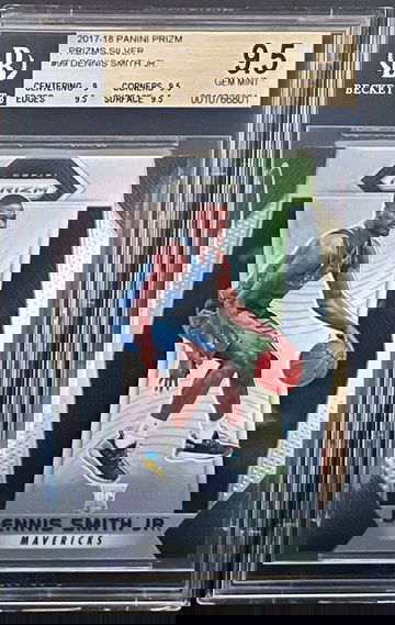 2017-18 Dennis Smith Jr Panini Prizm Silver BGS 9.5 #99