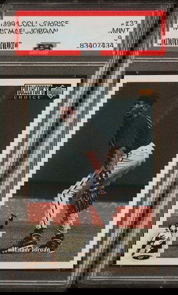 1994 Collector's Choice #23 Michael Jordan PSA 9