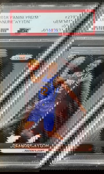 2018-19 Prizm DeAndre Ayton RC PSA 10