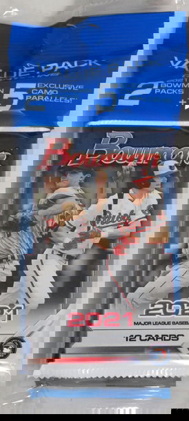 2021 Bowman Cello / Fat / Value Pack 19 Cards + 5 Camo