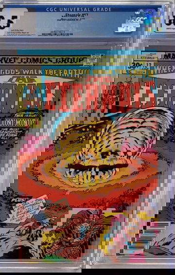 ETERNALS #12 CGC 8.5 1ST appearance of UNI-MIND