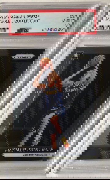 2018 Prizm Michael Porter Jr PSA 9 Mint