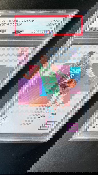 2017 Status Jayson Tatum PSA 9
