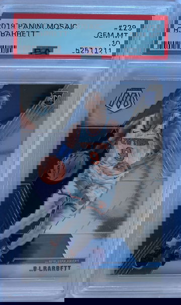 2019 Panini Mosaic RJ Barrett PSA 10