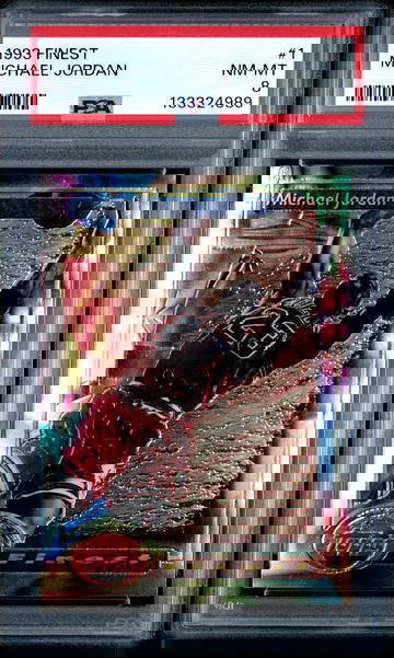 1993 Topps Finest Michael Jordan PSA 8 #1