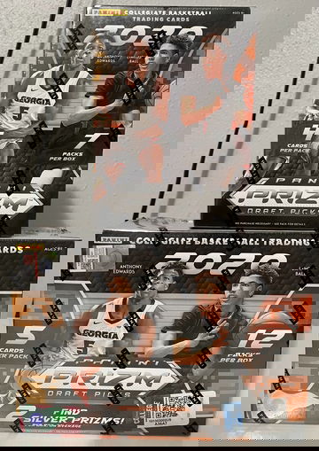 2020 Panini Prizm Basketball Draft Picks (1) Mega Box & (1) Blaster Box