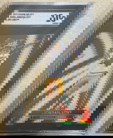 2019 Select Jordan Love Silver Prizm XRC SGC 10