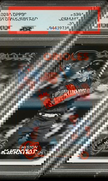 2024 Topps Series 2 Heston Kjerstad #394 RC PSA 10