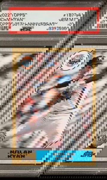 2022 Topps '87 Topps Nolan Ryan #T87-94 35th Anniversary - PSA 10