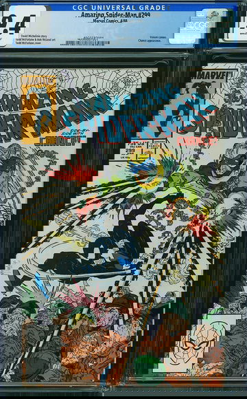 AMAZING SPIDER-MAN #299, CGC 9.4 NM