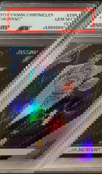 2019 Panini Chronicles Ja Morant PSA 10