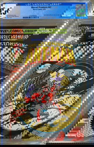 Marvel Premiere #47 (1979) CGC 9.6 -- White pgs; 1st ever Scott Lang as Ant-Man