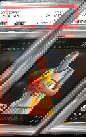 Kevin Durant #112 rookie black psa