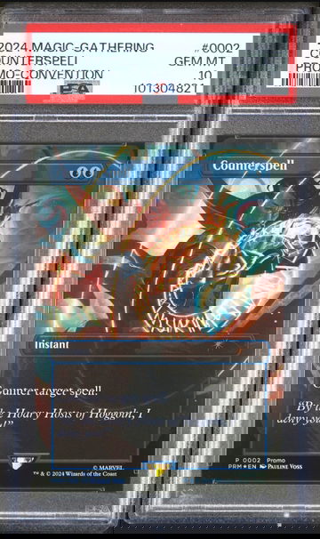 2024 Magic The Gathering Marvel Promo Counterspell Foil Dr. Strange PSA 10