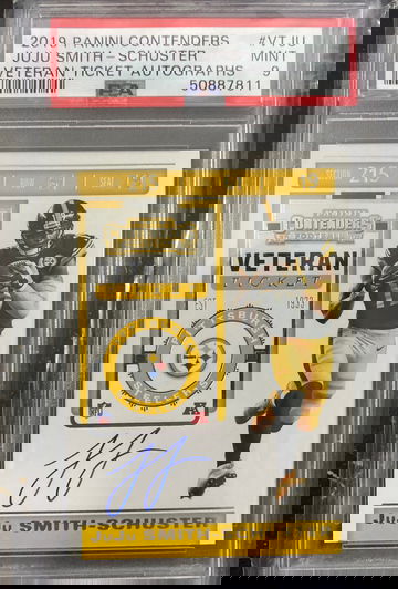 2019 contenders veteran ticket auto juju smith-schuster psa 9