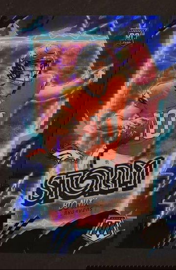 2024 Panini Mosaic #13 Bo Nix Storm Blue /99