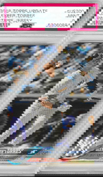 2018 Topps Update Gleyber Torres PSA 9