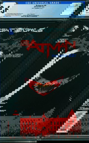 BATMAN v2011 #9, CGC 9.6 NM+