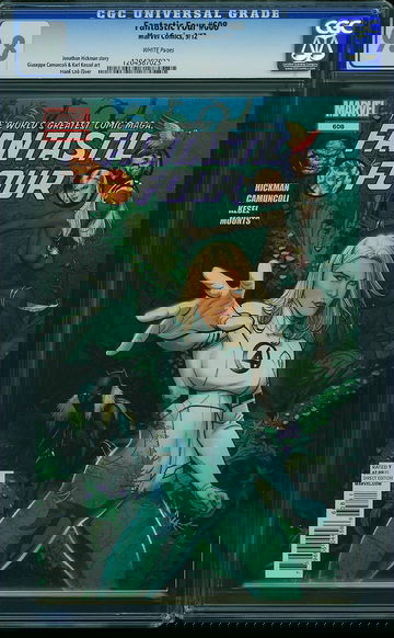 FANTASTIC FOUR #608, CGC 9.8 NM/MT