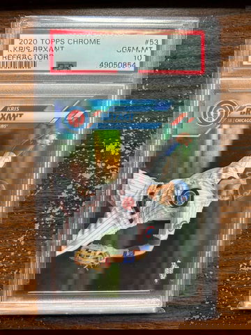 2020 Topps Chrome 53 Kris Bryant Refractor PSA 10