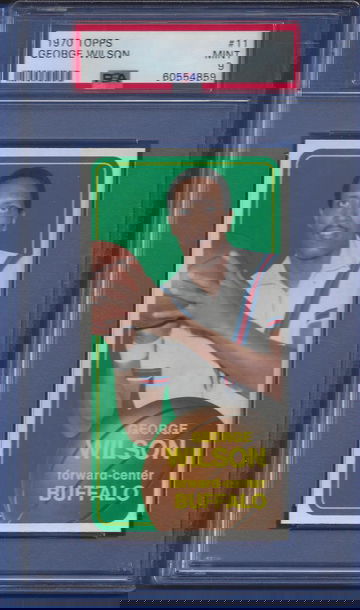 1970 Topps #11 George Wilson PSA 9 (BillsGridironGreats)