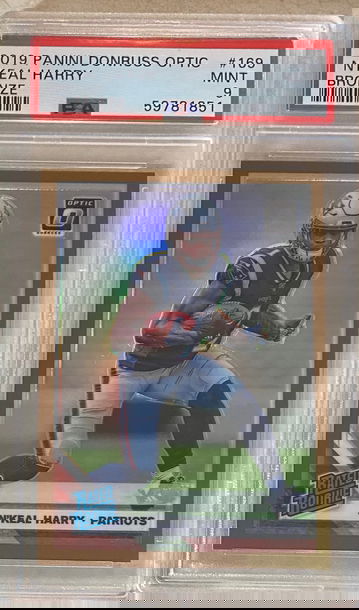 2019 Panini Donruss Optic Prizm BRONZE  #N’KEAL HARRY #169 RC Chicago Bears