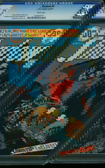 SHADOW #4, CGC 9.2 NM-