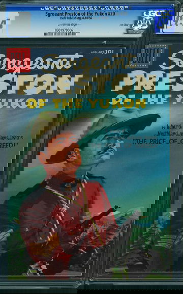 SERGEANT PRESTON OF THE YUKON #20, CGC 9.4 NM