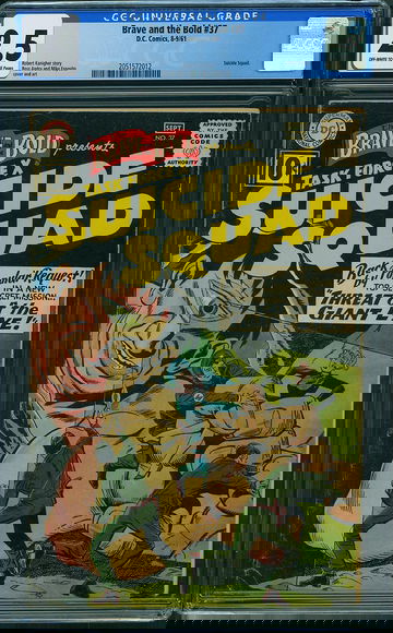 BRAVE AND THE BOLD #37, CGC 2.5 GD+