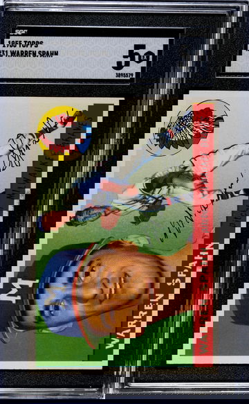 1955 Topps Warren Spahn SGC 5