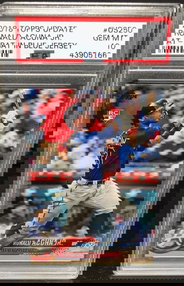 Ronald Acuna RC #US250 2018 Topps Update