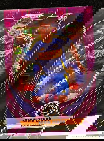 Kevin Zenon  2025 Prizm FIFA Club World Cup  Boca Juniors  RC  Purple Pandora  /49