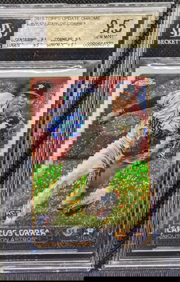 2015 Topps Update Chrome Carlos Correa #US174 BGS 9.5 True Gem