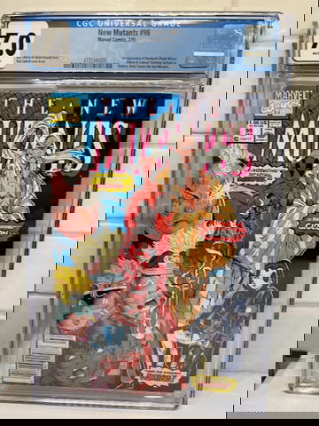 The New Mutants #98 CGC 7.0 Newsstand